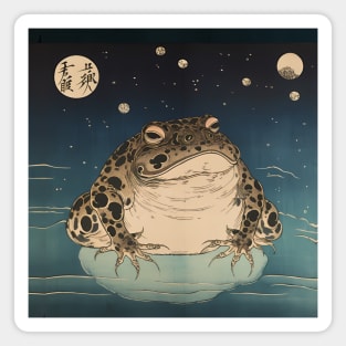 Japanese Frog: Asian American and Pacific Islander Heritage Month, United States Magnet